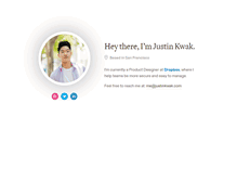 Tablet Screenshot of justinkwak.com